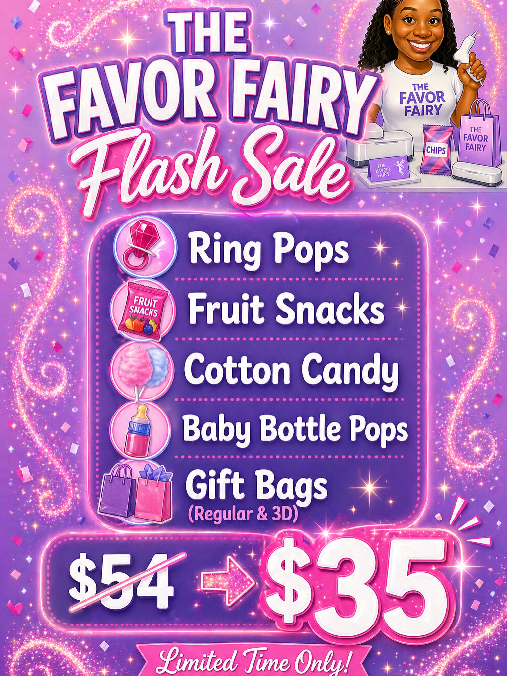 The Favor Fairy Flash Sale