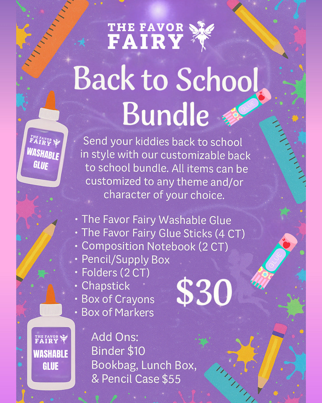 Back 2 School Bundle
