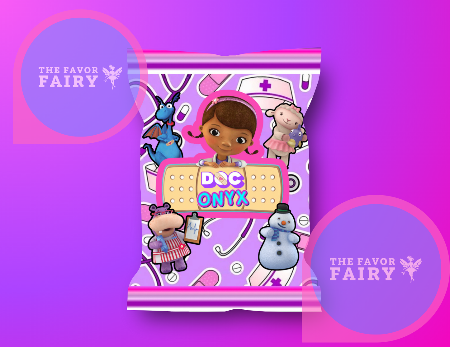 Doc Chip Bag Template